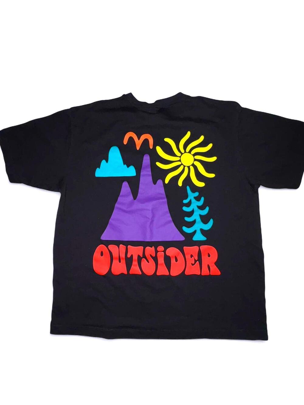 Early 2000’s -No Boundaries- “Outsider” Tee, Size Men's M